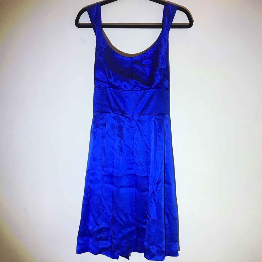 Maggy London Blue Midi Dress